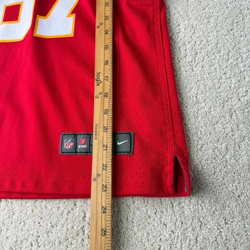 Nike Kansas City Chiefs Jersey Kids M 10/12 Red Travis Kelce 87 NFL On Field